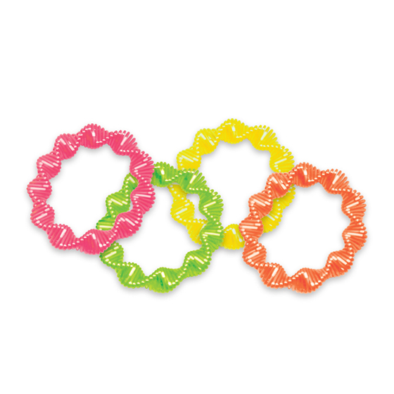 S5218 - Neon Coil Bracelets