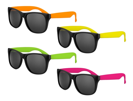 S70254 - Neon Classic Sunglasses - UV400